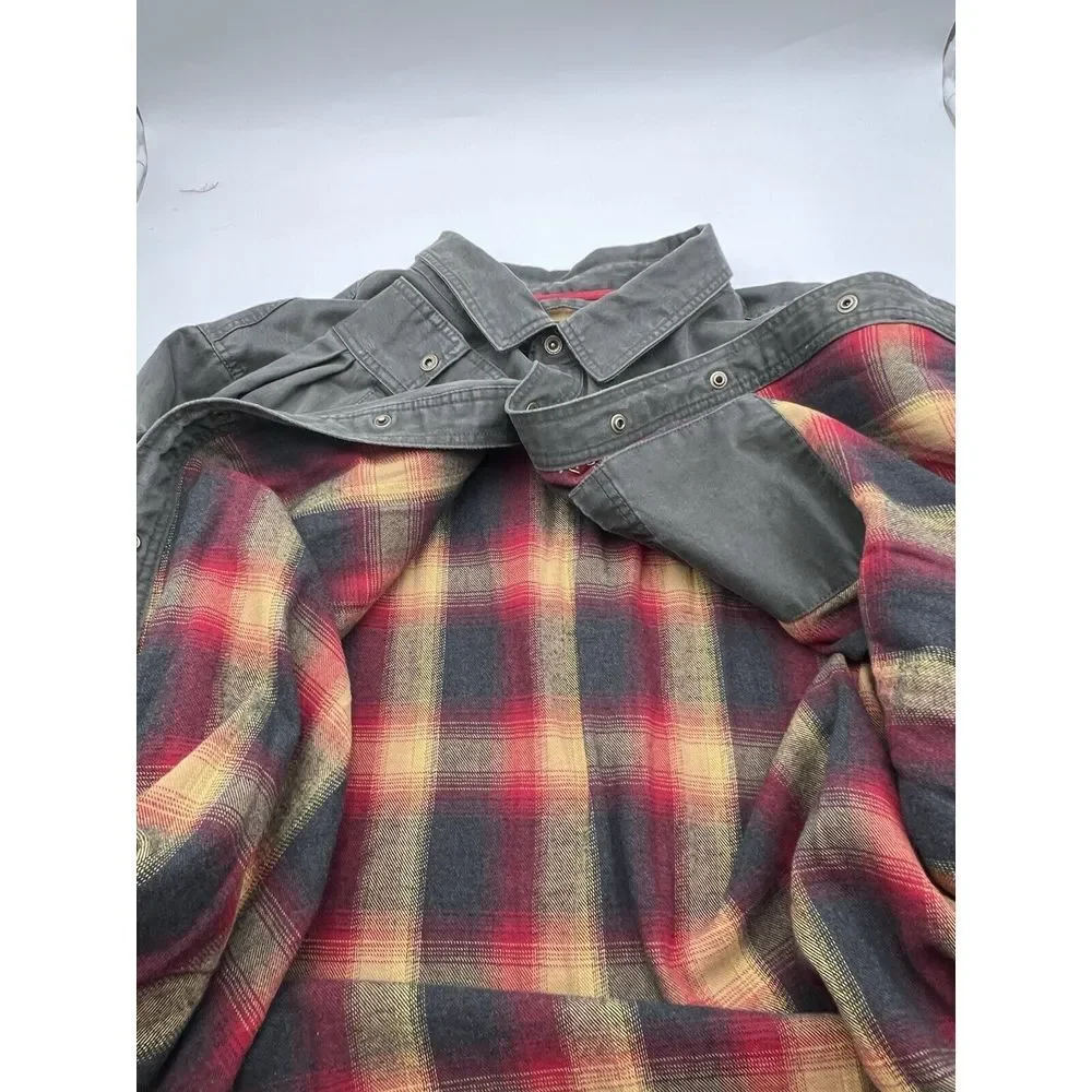 Legendary‎ Whitetails Journeyman Flannel Men's 3XT Canvas Shirt Jacket Shacket
